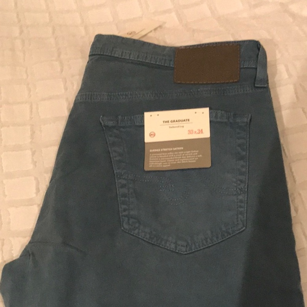 AG Sueded Stretch Sateen men's pants - Size 33x34